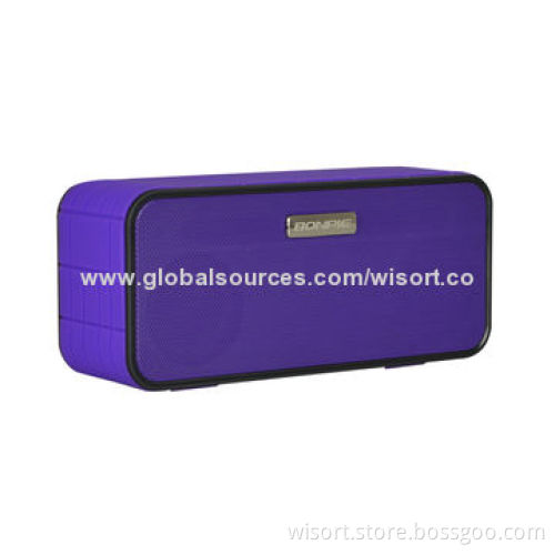 Portable Wireless Bluetooth Speaker, Powerful Sound, Stylish and Colorful with Built-in Microphone